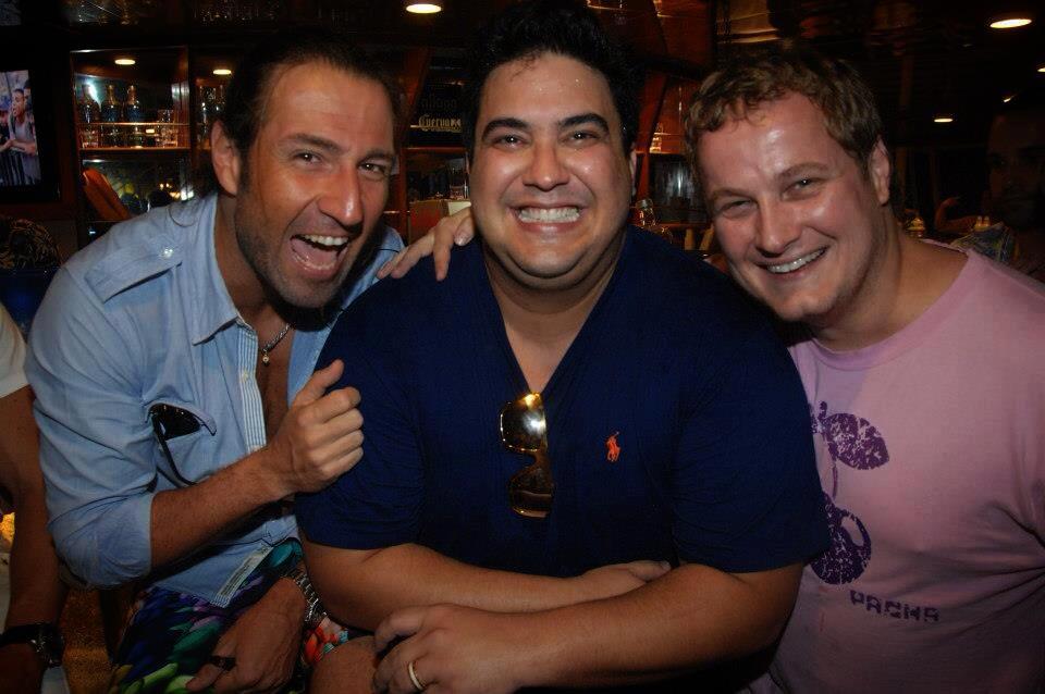 Pic Schmitz | With Mario Fischetti & Andre Marques at MOB | MOB | Búzios, RJ - BRAZIL