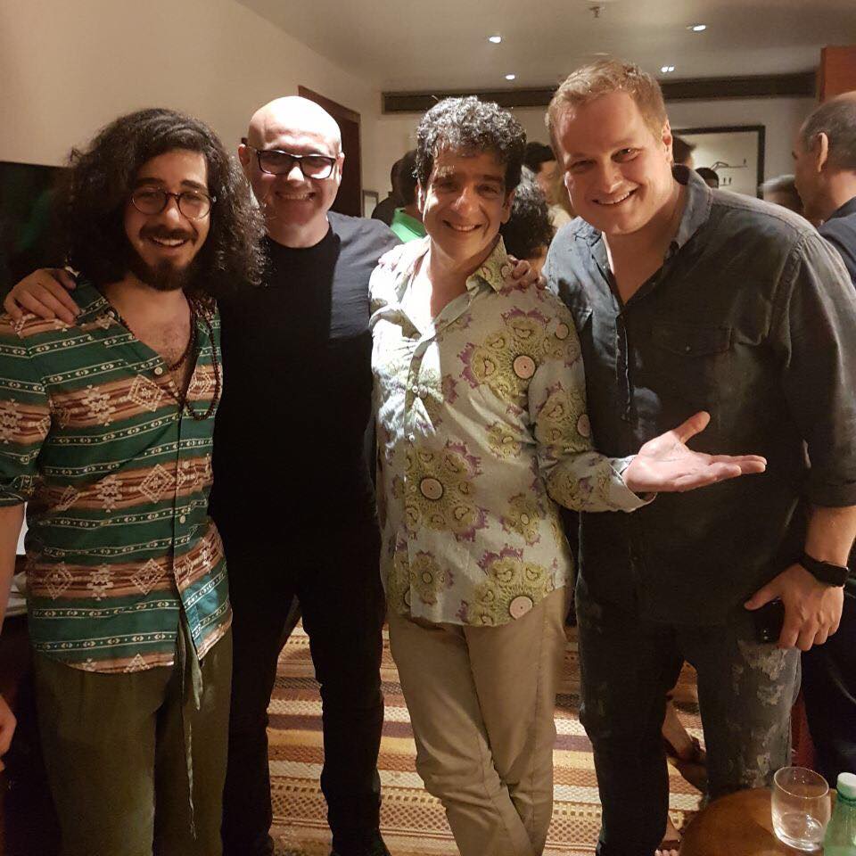 Pic Schmitz | Leo Israel, Sandro Horta & George Israel | Hotel Fasano | Rio de Janeiro, RJ - BRAZIL